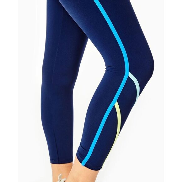 NWT Addison Bay Luxe Sport High-Rise Pine Legging Navy Size Small MSRP $108 - Picture 6 of 10